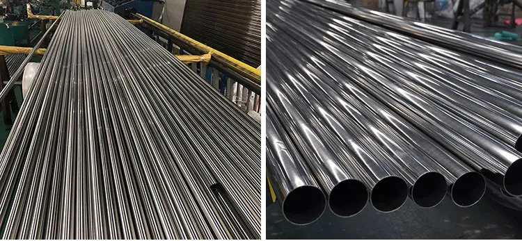 ASTM A249 A269 A213 A312 304 304L 316 316L 321 310 317 317 L 347H ống thép không gỉ hàn liền mạch 1