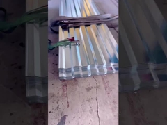 Sản phẩm được trang bị màu Prepainted GI Bảng 4x8 mái nhà kim loại lồi 18 20 22 Gauge